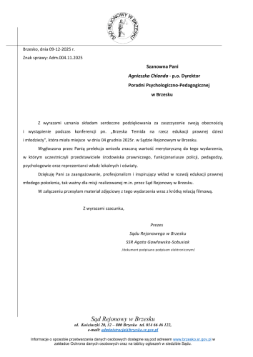 Pani-Agnieszka-Chlanda-Podziekowanie-Prezesa-Sadu-Rejonowego-w-Brzesku-1